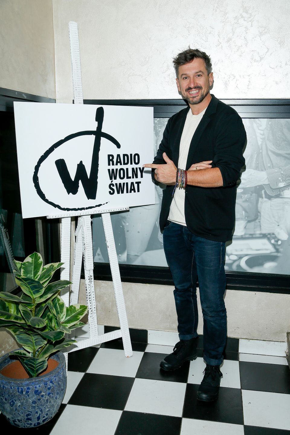 Maciej Rock - Konferencja prasowa koncertu Radia Wolny Świat