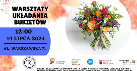Warsztaty układania bukietów. Twórz piękne kompozycje z kwiatów