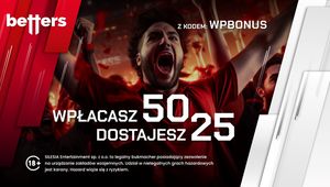 Wpłać 50 zł, graj za 75 zł z okazji Ligi Mistrzów w BETTERS