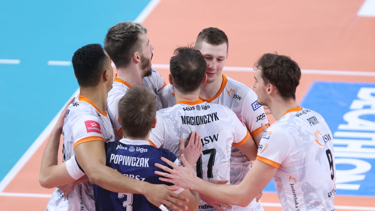 PAP / Michał Meissner / Na zdjęciu: siatkarze Jastrzębskiego Węgla