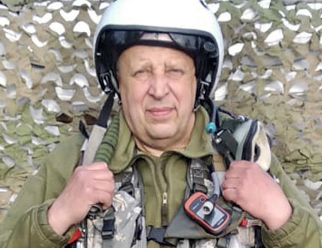 Dowódca grupy lotników "Duch Kijowa" nie żyje. Poległ w walkach nad Morzem Czarnym (Fot. Бучанський міський голова)