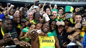 Rio 2016: tak Bolt świętował kolejny medal. "Selfie" z kibicami musiało być!
