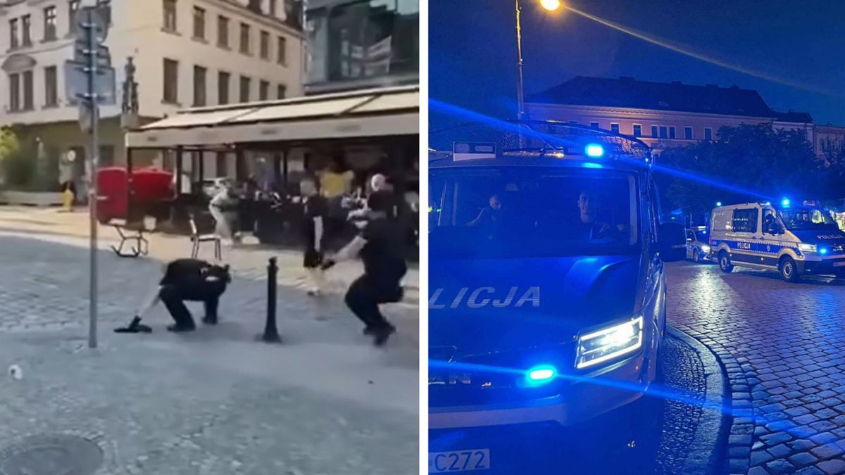 Facebook / Wrocławposting / Komenda Wojewódzka Policji we Wrocławiu / zamieszki we Wrocławiu