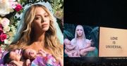Beyonce na koncercie pokazała zdjęcia WYNAJĘTYCH bliźniaków...