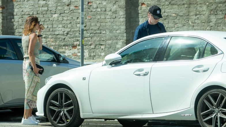 Tomasz Lis na kawie z bliską znajomą