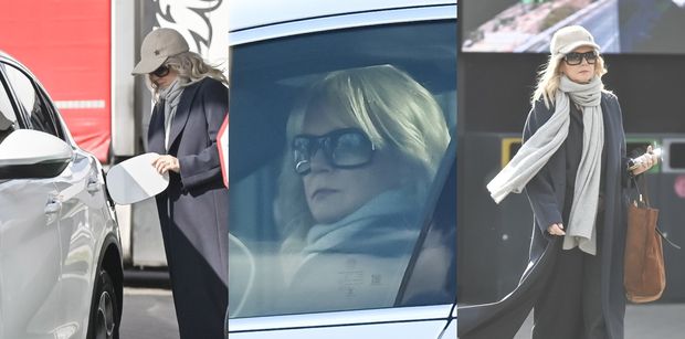 Grażyna Torbicka pędzi do banku, po czym tankuje za TRZY STÓWKI swoją furę, wartą ĆWIERĆ BAŃKI (ZDJĘCIA)