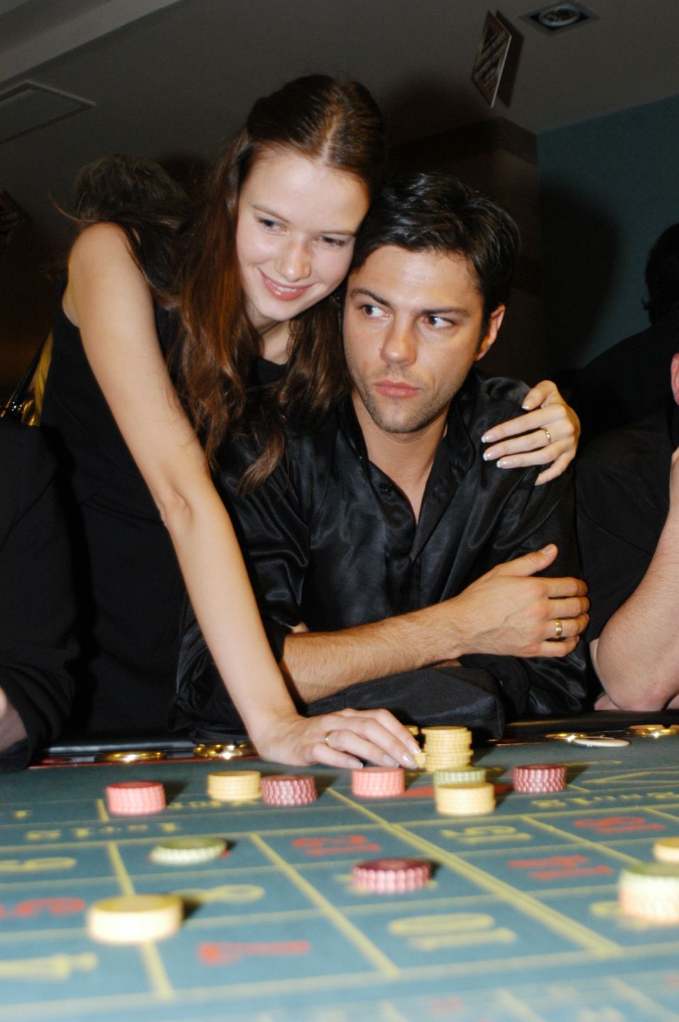 Olivier Janiak i Karolina Malinowska we wrześniu 2003 roku