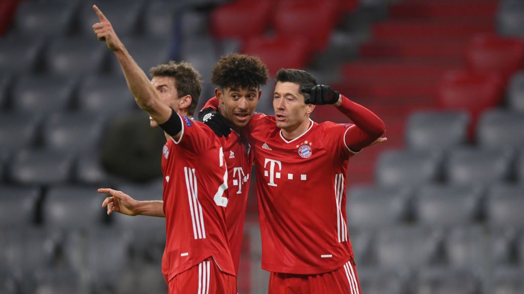 Zdjęcie okładkowe artykułu: Getty Images /  Matthias Hangst - UEFA / Na zdjęciu: radość piłkarzy Bayernu Monachium
