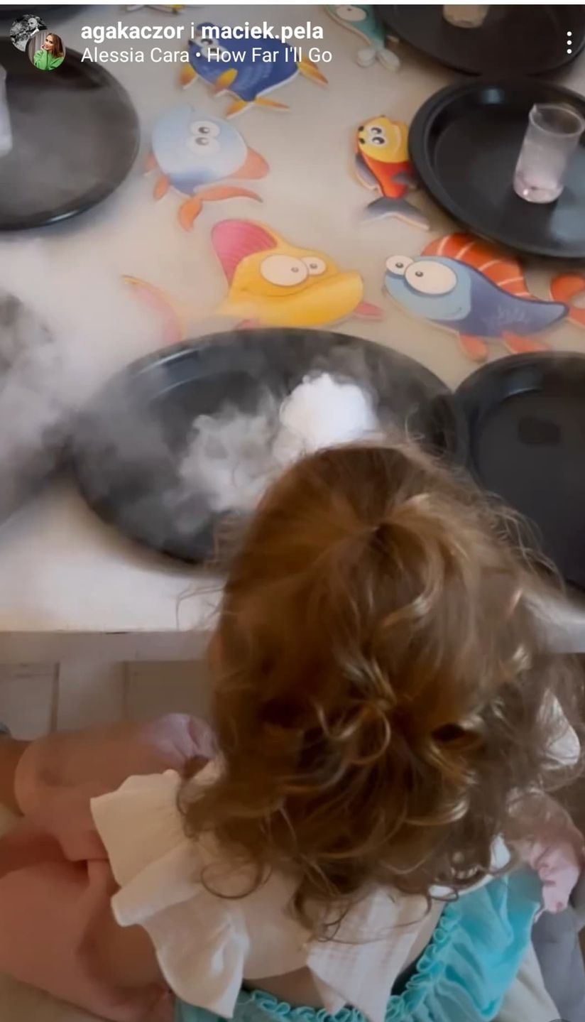 3. urodziny córki Agnieszki Kaczorowskiej