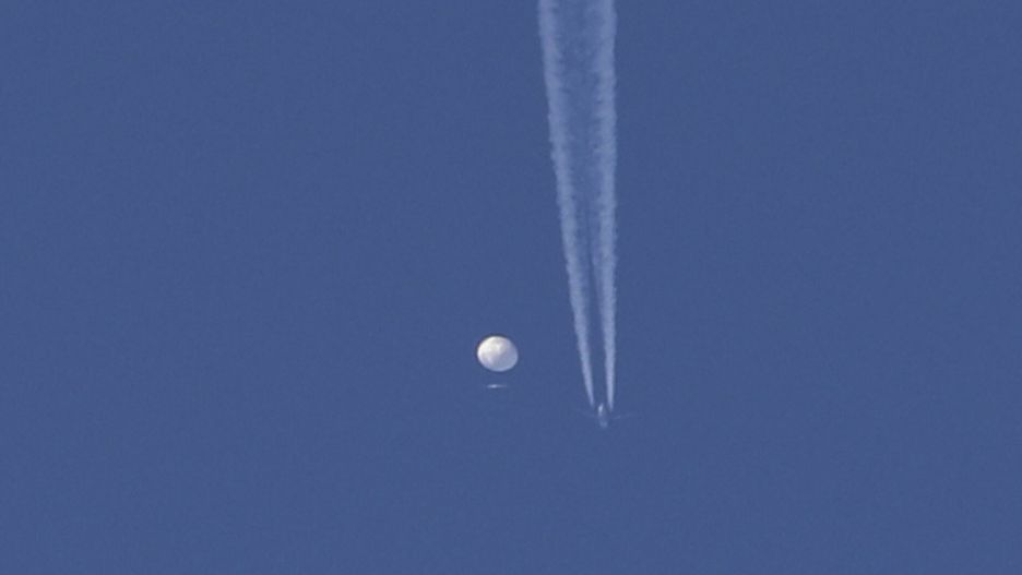 Chi?ski balon szpiegowski nad Montan?Brian Branch