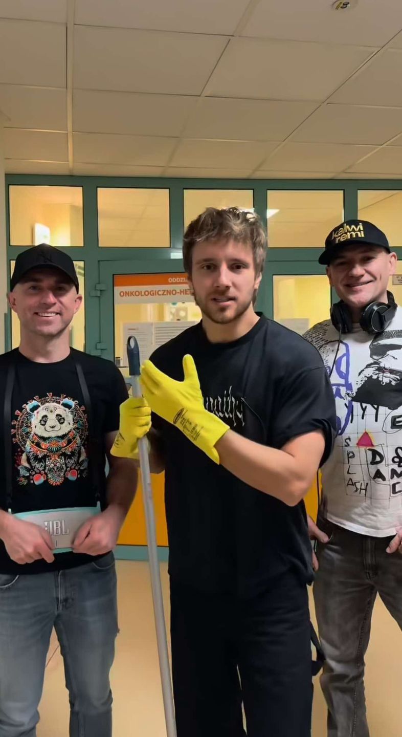 Maciej Musiał przystąpił do pucowania