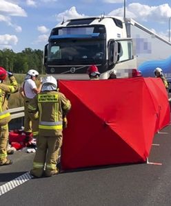 Śmierć za kierownicą na S-3 pod Biedrzychową. Tir nagle zjechał z drogi