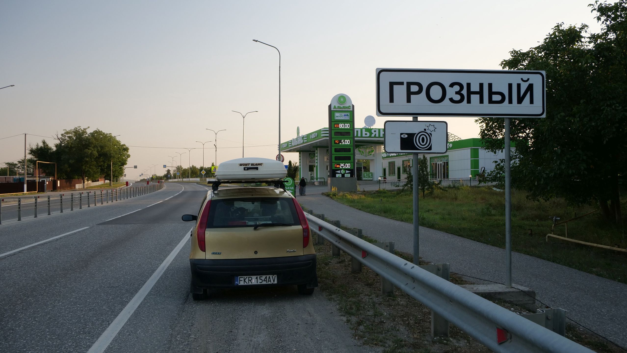 Przejazd przez Czeczenię miał się nie odbyć, ale nie było 