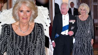 Królowa Camilla błyszczy na ulicach Londynu, zakładając po raz pierwszy diadem królowej Elżbiety II. Pasuje jej? (ZDJĘCIA)