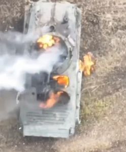 "Kłusownicy palą rosyjski sprzęt". Ukraińcy publikują nagranie