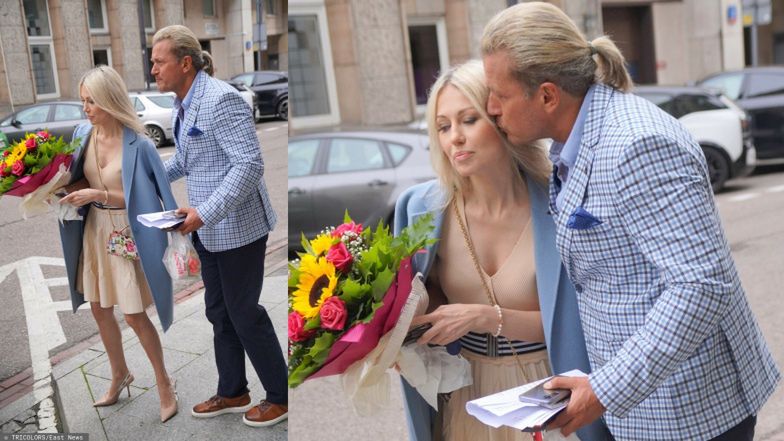 Magdalena Ogórek i Jarosław Jakimowicz