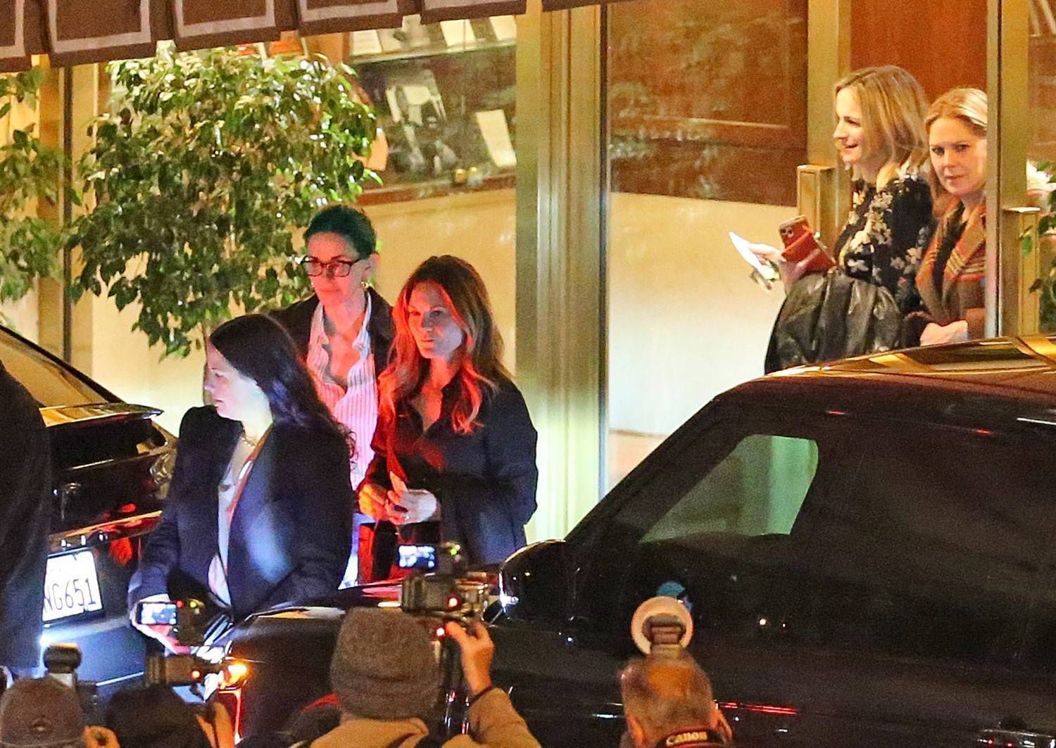 51. urodziny Jennifer Aniston - Courteney Cox, Molly Mcnearney, Jennifer Meyer