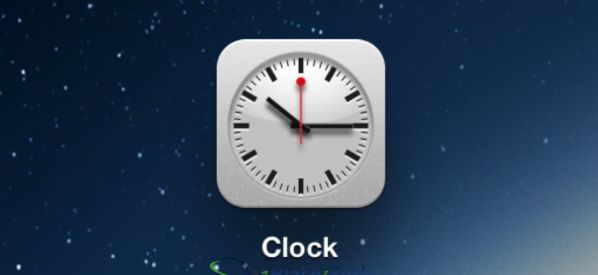 Zegar w iOS 6