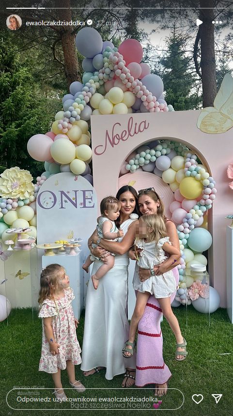 Huczna impreza u Szczęsnych