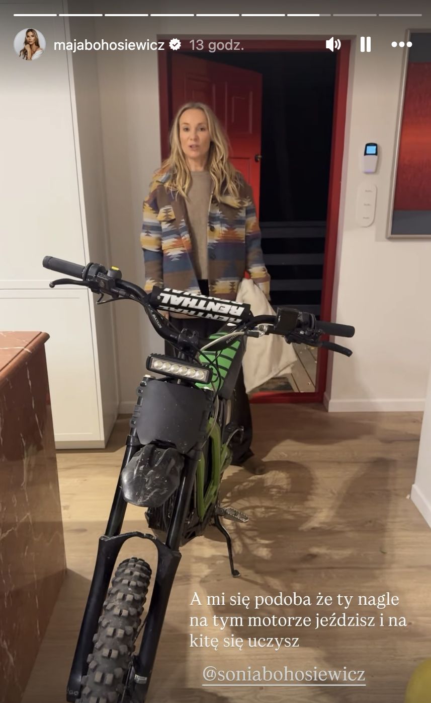 Maja Bohosiewicz w odwiedzinach u Soni