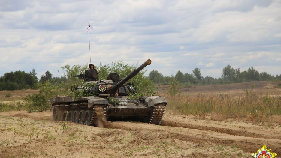 Zdjęcia z ćwiczeń pod Grodnem