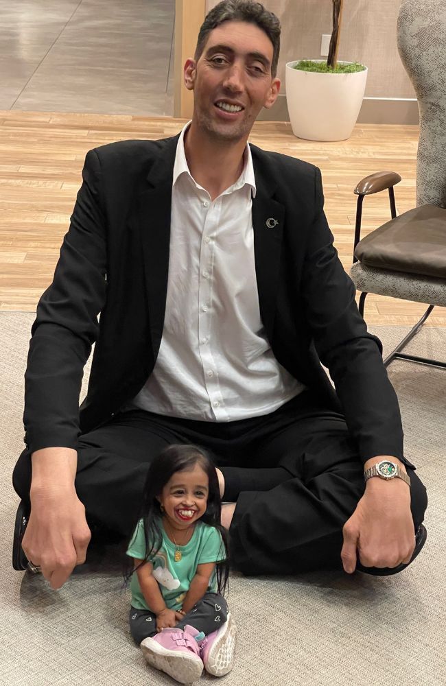 Sultan Kosen i Jyoti Amge