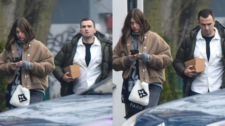 Klaudia Halejcio i jej narzeczony Oskar maszerują do lamborghini za milion