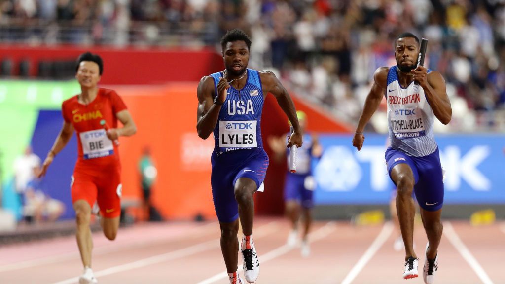 Getty Images / Richard Heathcote / Na zdjęciu: Noah Lyles (USA)