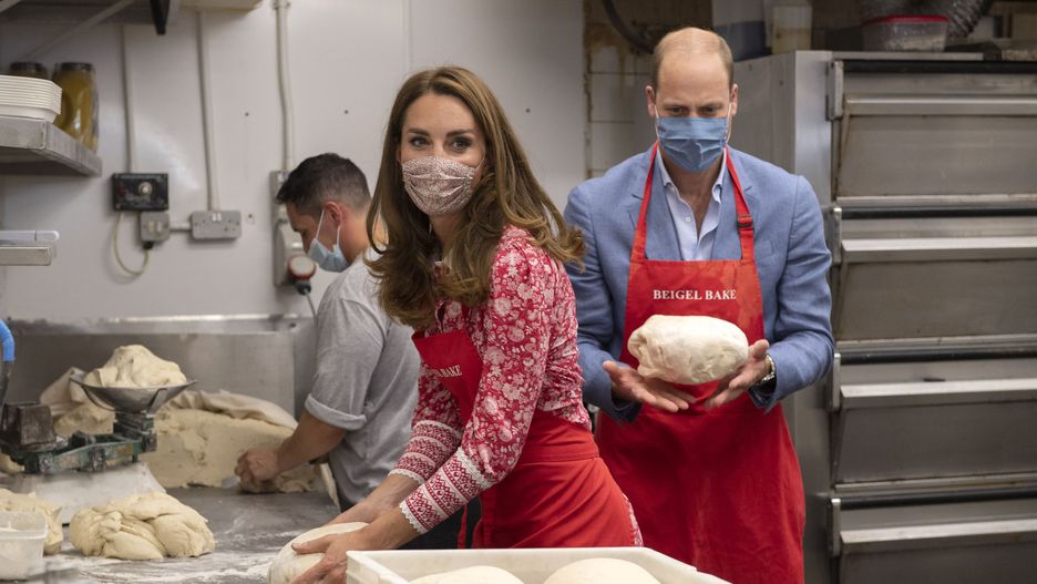 Kate Middleton i książę William pomagali w londyńskiej piekarni