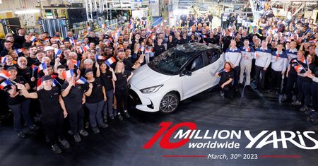 10 mln w 25 lat. Toyota Yaris świętuje jubileusz