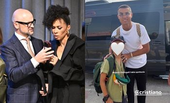 8-letni syn Omeny Mensah i Rafała Brzoski chwali się, że poznał Cristiano Ronaldo: "Wyjazd z Portugalii i TAKIE SPOTKANIE" (FOTO)