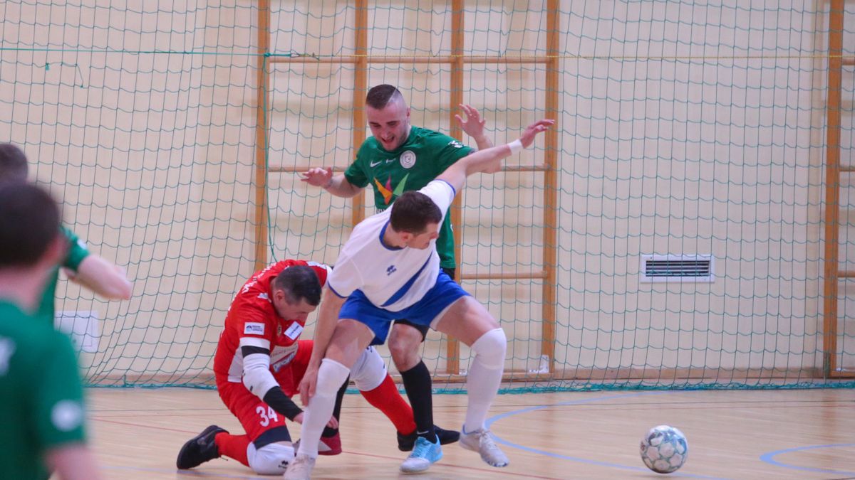 WP SportoweFakty / Anna Klepaczko / Na zdjęciu: mecz AZS UW DARKOMP Wilanów - MOKS Słoneczny Stok Białystok