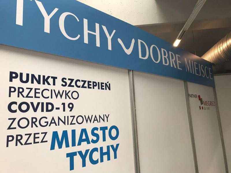 Tychy. Miasto zorganizowało daw punkty szczepień powszechnych.