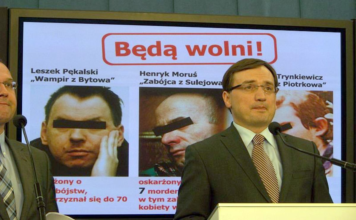 Konferencja prasowa Zbigniewa Ziobry, 2012 r.