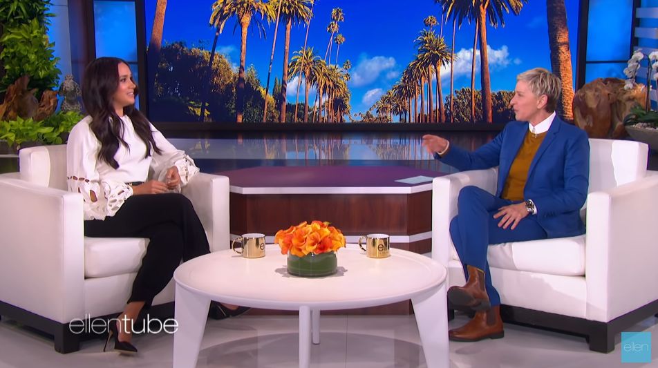 Meghan Markle wystąpiła u Ellen DeGeneres