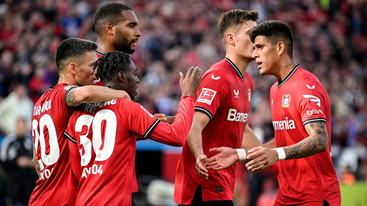 piłkarze Bayeru 04 Leverkusen