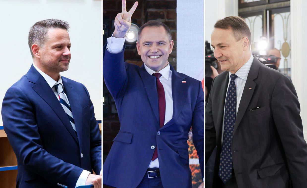 Nowy sondaż zaufania. Sikorski na szczycie, Trzaskowski traci