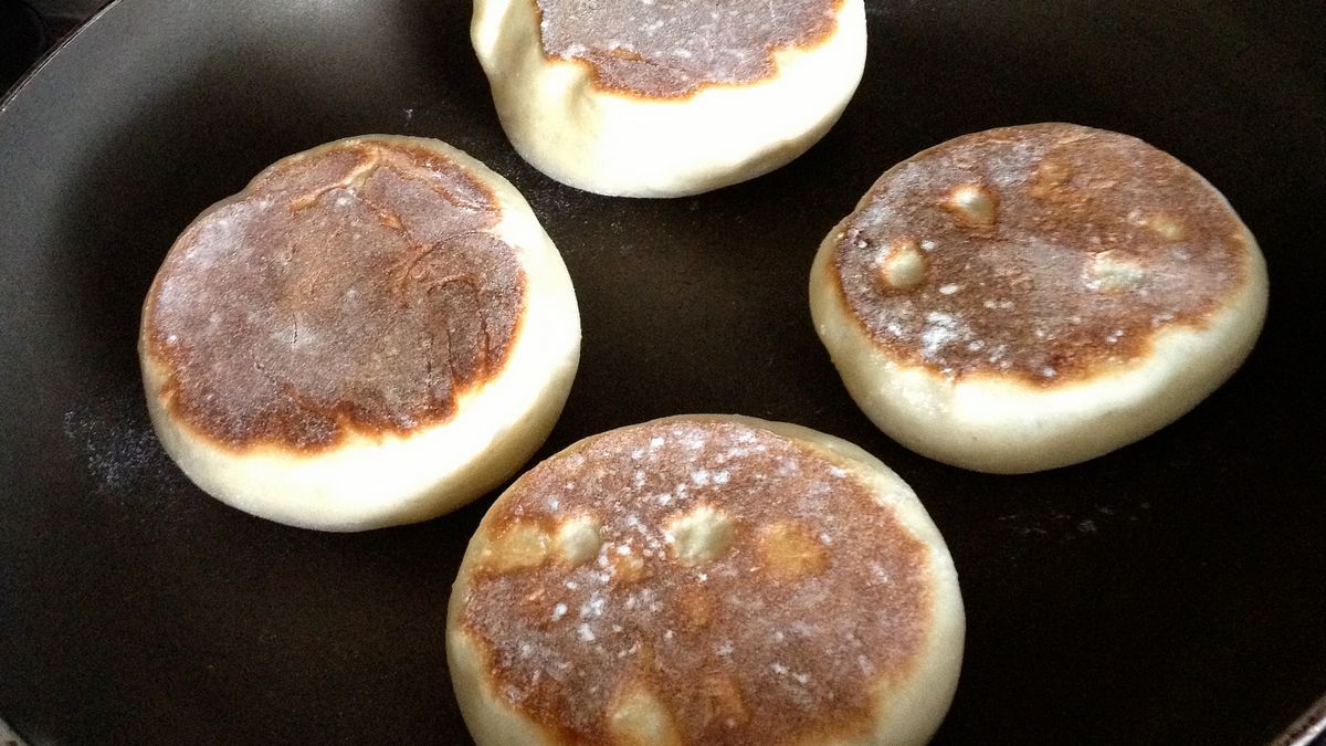 Muffiny angielskie z dodatkiem propionianiu wapnia (niewzbogacone, na zakwasie)