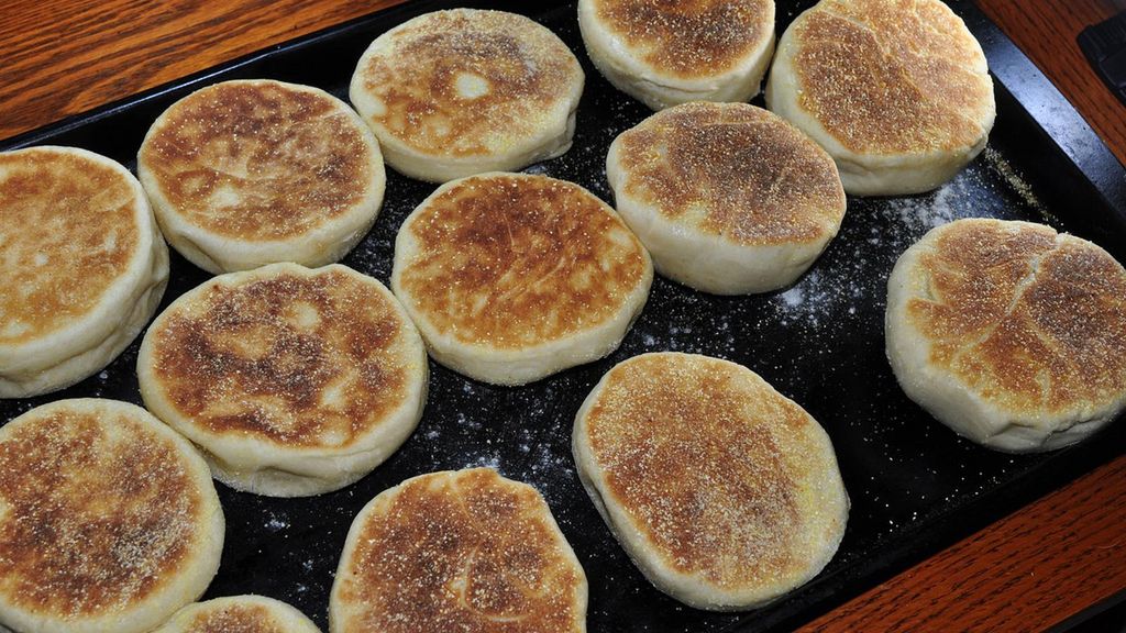 Muffiny angielskie bez dodatku propionianiu wapnia (niewzbogacone, na zakwasie)