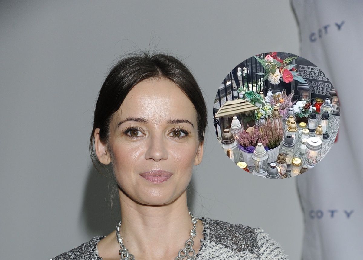 Jak wygląda grób Anny Przybylskiej?