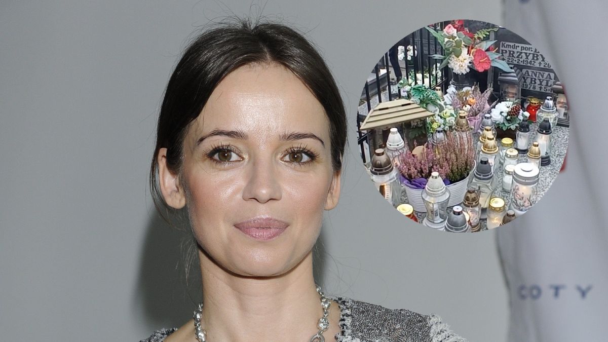 Jak wygląda grób Anny Przybylskiej?