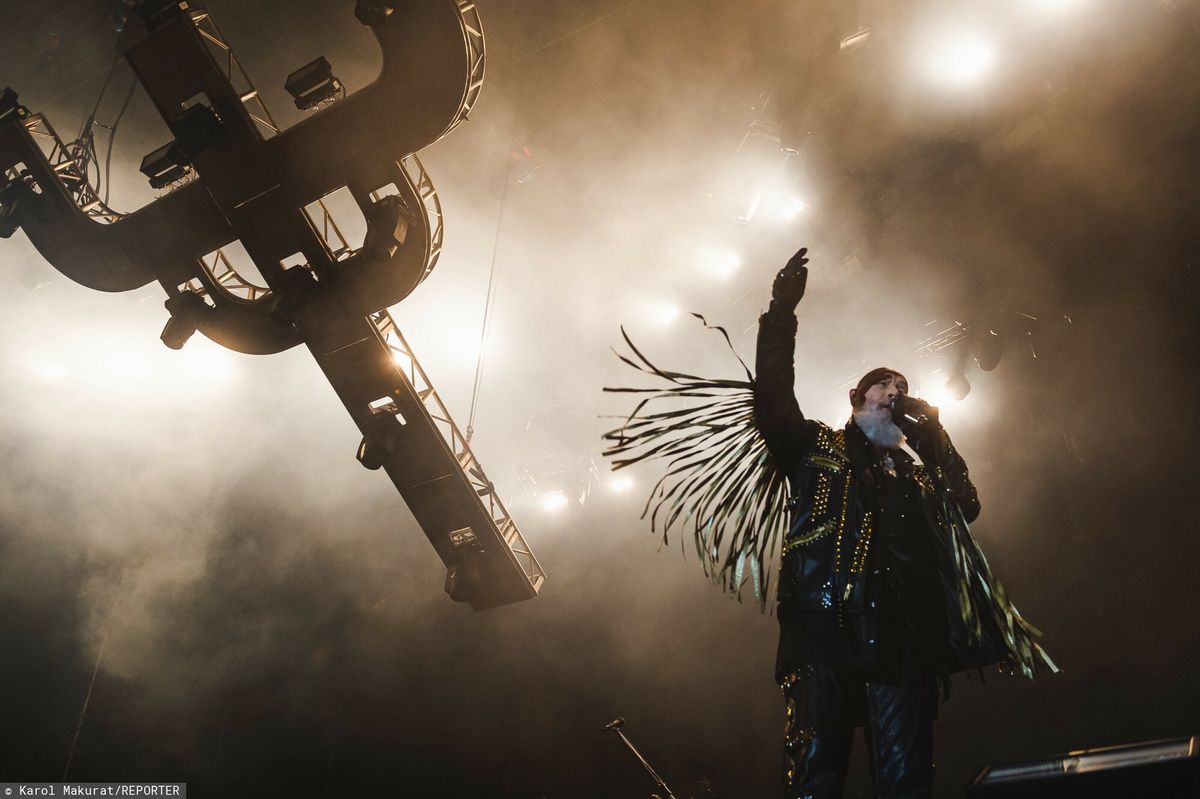 Mystic Festival 2022 w Gdańsku. Koncert Judas Priest. Nz. Rob Halford 
