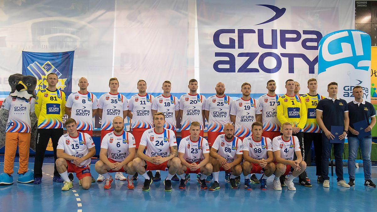 drużyna Azotów Puławy w sezonie 2019/20