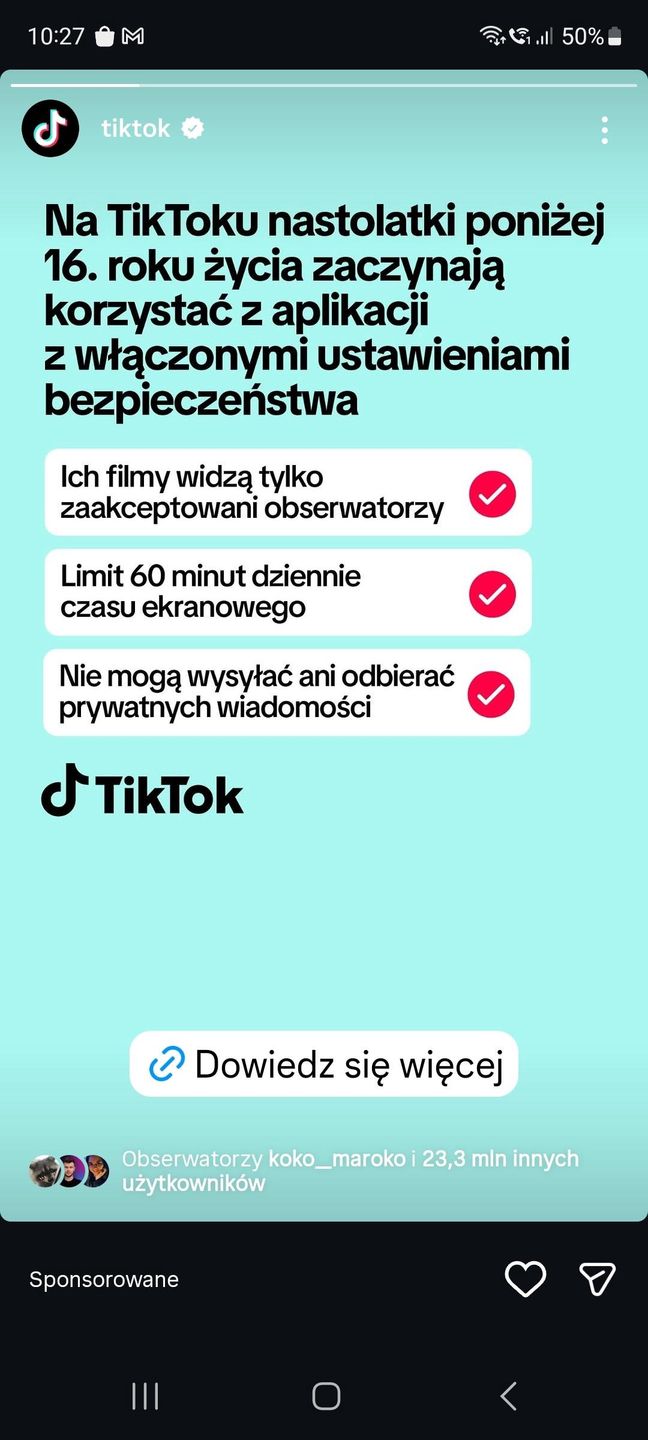 TikTok reklamuje się w ogólnopolskich mediach