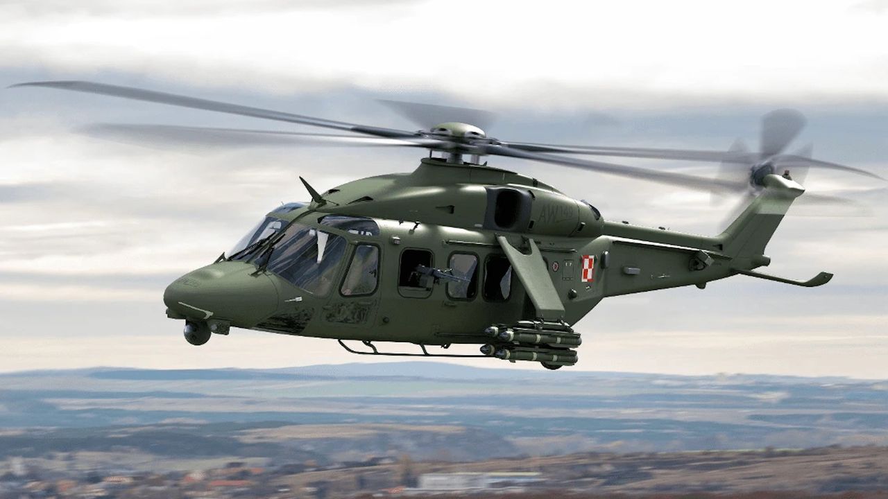 Śmigłowiec AW149 - wizualizacja