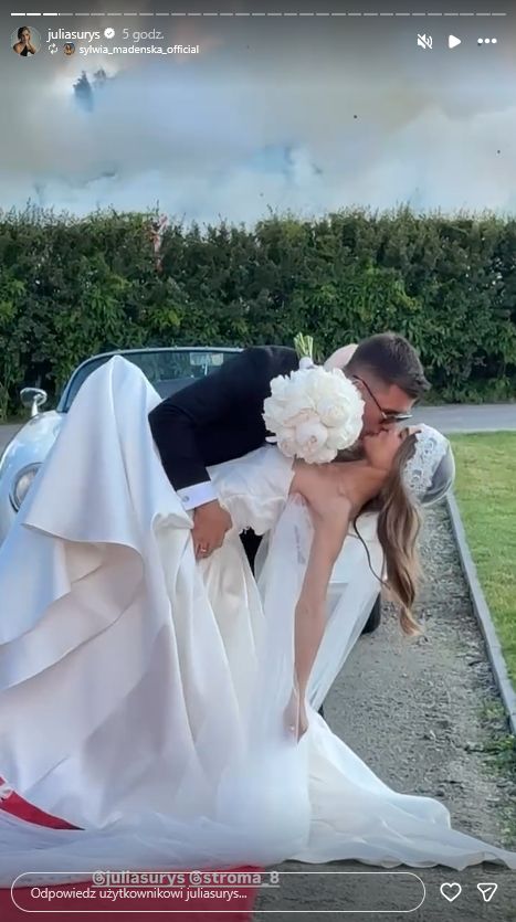 Tak wyglądało wesele Julii Suryś i Marcina Stromeckiego