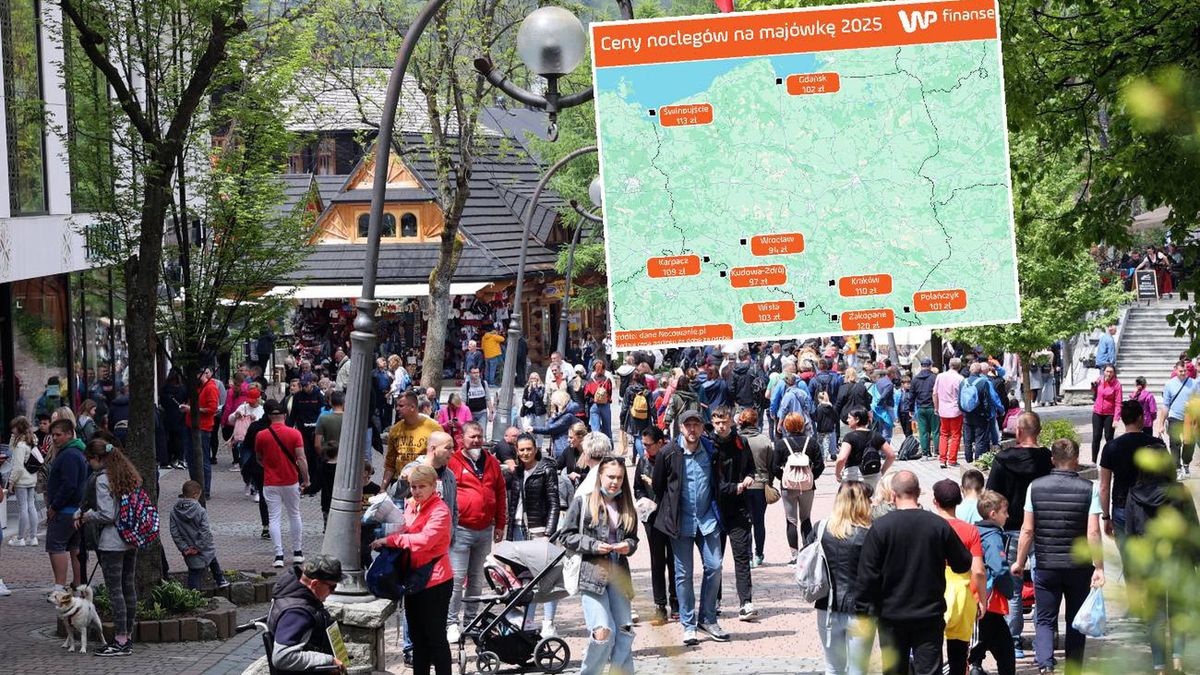 Ceny noclegów na majówkę w górach i nad morzem