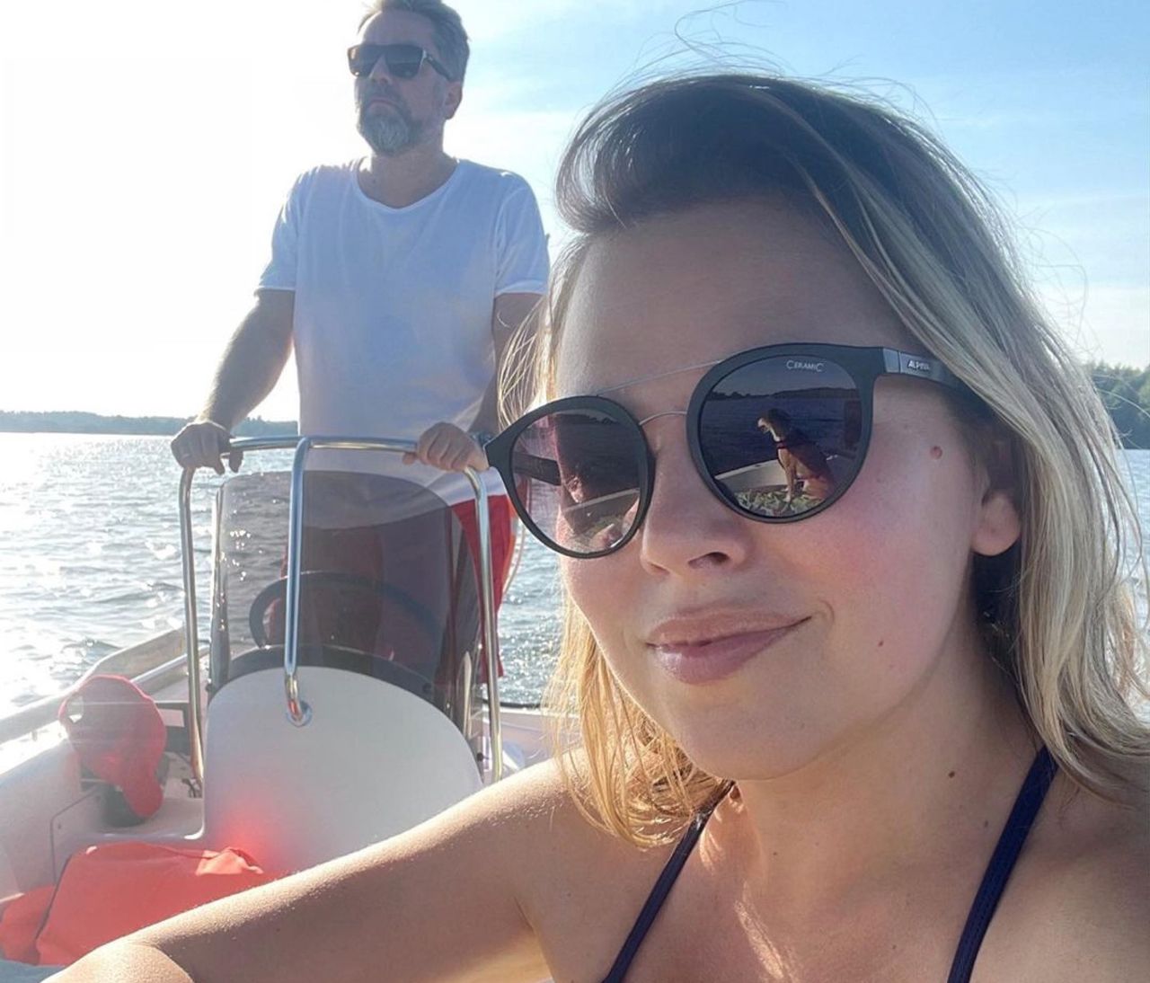 Aleksandra Kwaśniewska wypoczywa na Mazurach. Pokazała rodzinną posiadłość
