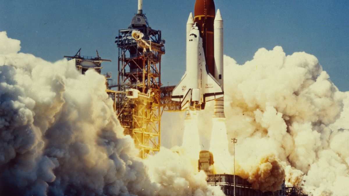 Start wahadłowca Challenger 28 stycznia 1986 r.