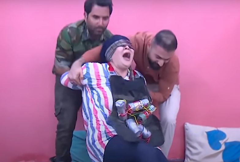 "Żart" w irackiej telewizji. Celebryci błagali o litość